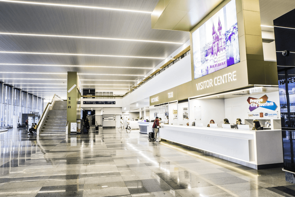 Sân bay Praha có nhiều dịch vụ, tiện ích đáp ứng nhu cầu của hành khách